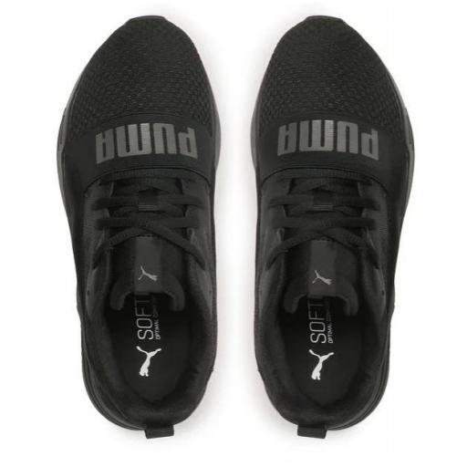 Zapatillas Puma Wired Run Pure JR Negro/Plata [1]