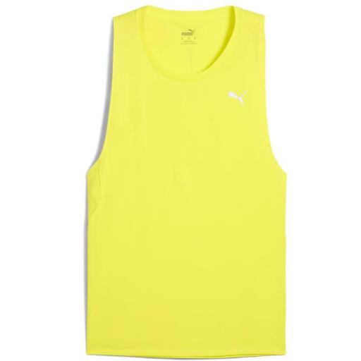 Camiseta Sin Mangas Puma Run Velocity Amarilla