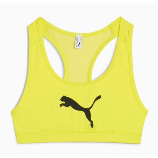Sujetador Deportivo Puma 4Keeps Bra Amarillo