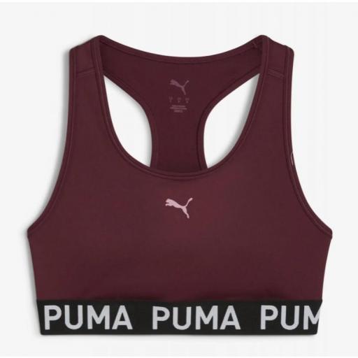 Sujetador Deportivo Puma 4KEEPS Elastic Bra Granate [0]