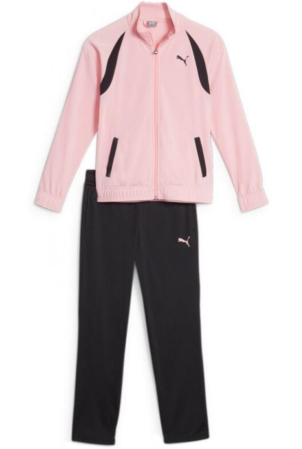 Comprar Chándal Puma Hooded Sweat Suit Niñas Rosa/Negro por 39,95 €