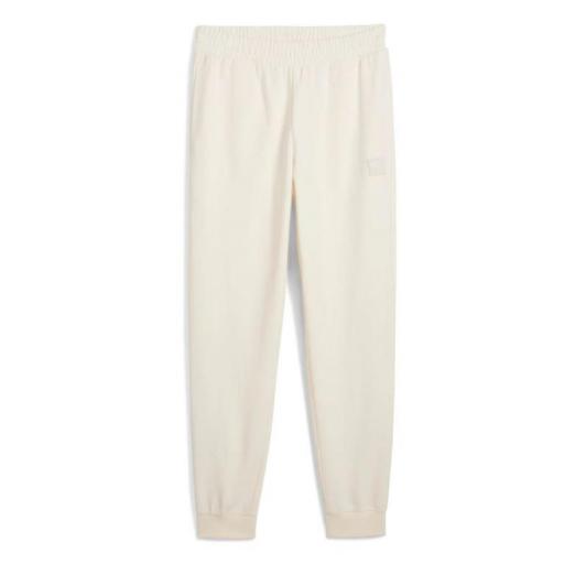 Pantalón Largo Puma ESS Elevated Pants Tr Hombre Crema