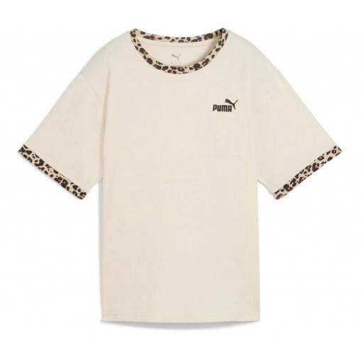 Camiseta Puma ESS Graphic Animal Tee Beige