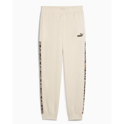 Pantalón Largo Puma Essentials Graphic Animal Print Beige [0]