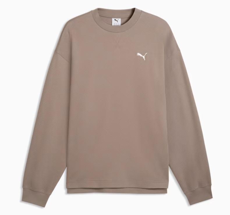 Sudadera Puma ESS Elevated Relaxed Marrón