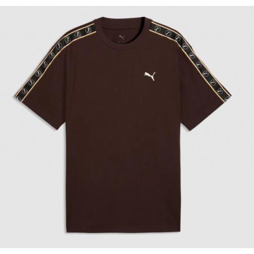 Camiseta Puma Essentials Elevated Tape Chocolate [0]