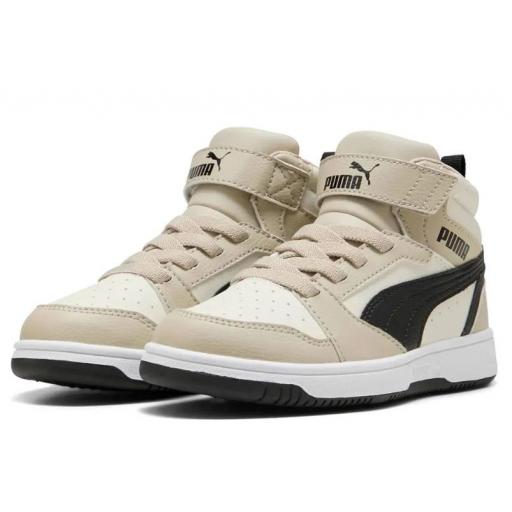 Zapatillas Puma Rebound v6 Mid AC+ PS Marrón/Negro [0]