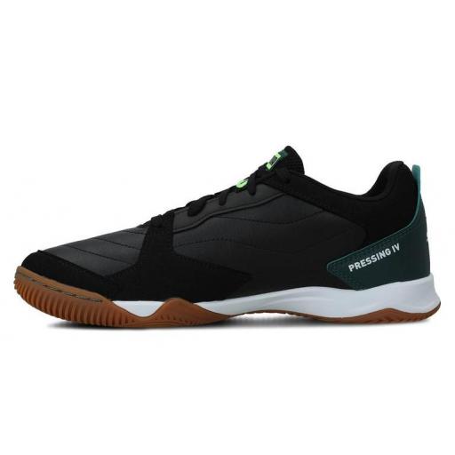 Zapatillas Fútbol Sala Puma Pressing IV Negro/Verde [1]