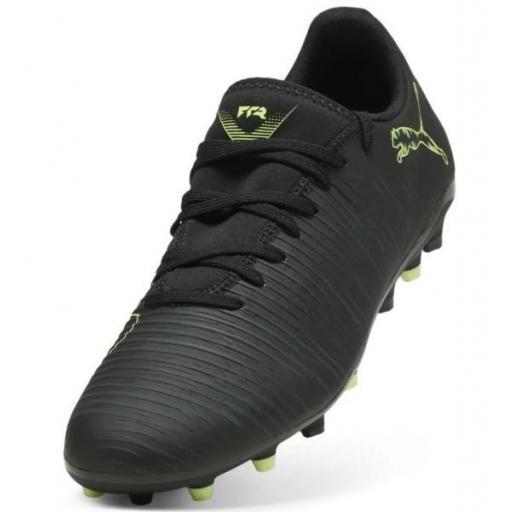 Bota Fútbol Puma Future 8 Play MG Negro/Verde [1]