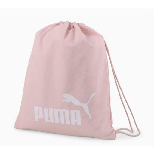 Saco Puma Phase Gym Sack Rosa/Blanco [0]