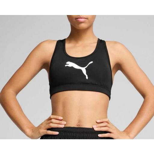 Sujetador Deportivo Puma 4KEEPS Bra Negro [1]