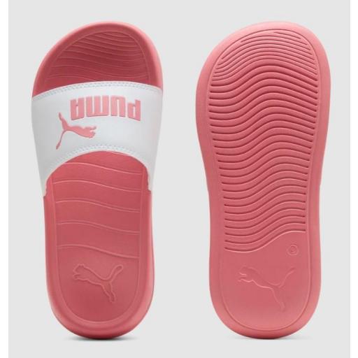 Chanclas Puma Popcat 20 Jr Blanco/Rosa [0]