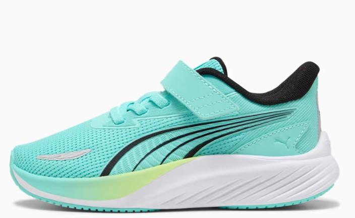 Zapatillas Puma Pounce Lite 2 Velcro Verde Menta