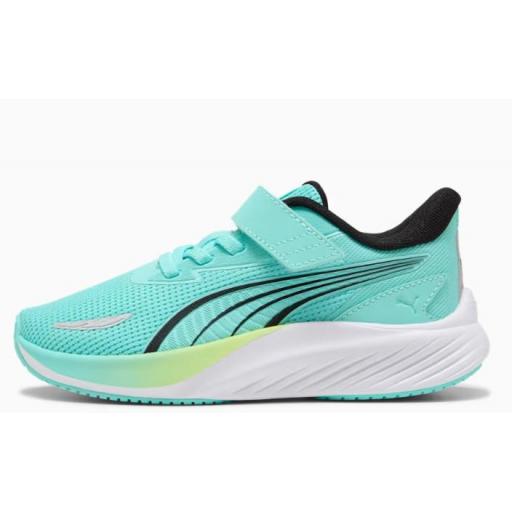 Zapatillas Puma Pounce Lite 2 Velcro Verde Menta