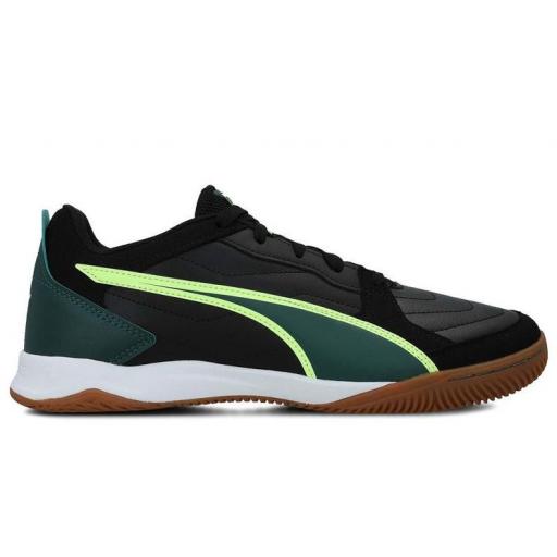 Zapatillas Fútbol Sala Puma Pressing IV Negro/Verde [0]