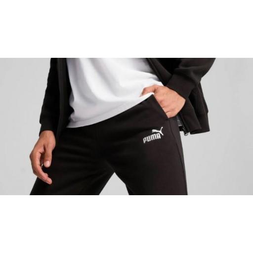 Pantalón Largo Puma ESS Slim Sweatpants Negro [2]