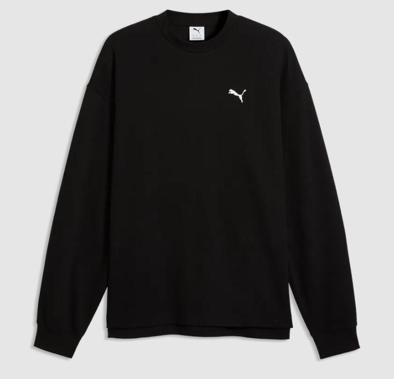 Sudadera Puma ESS Elevated Relaxed Negra
