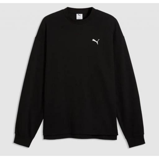 Sudadera Puma ESS Elevated Relaxed Negra [0]