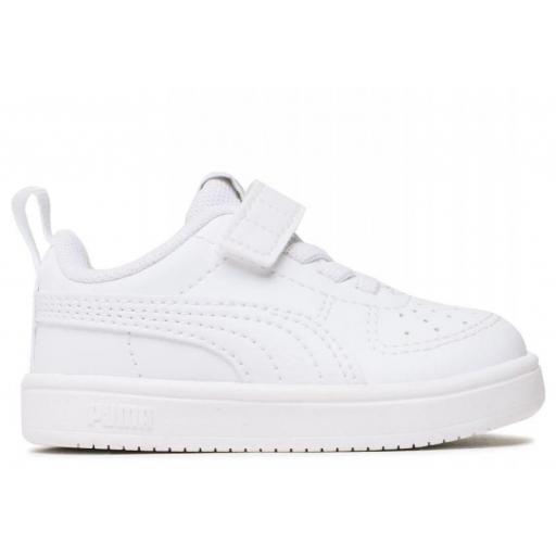 Zapatillas Puma Rickie AC+ Inf Velcro Blancas [0]