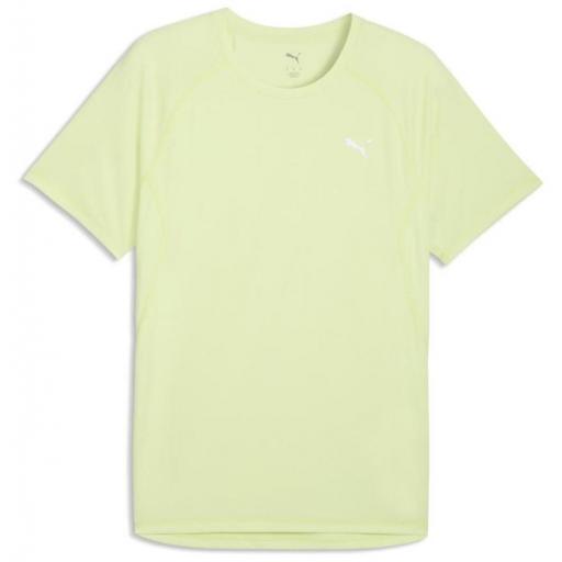 Camiseta Puma Run Velocity Verde Manzana [0]