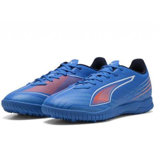 Bota Fútbol Puma Ultra 6 Play TT Azul/Rojo [3]
