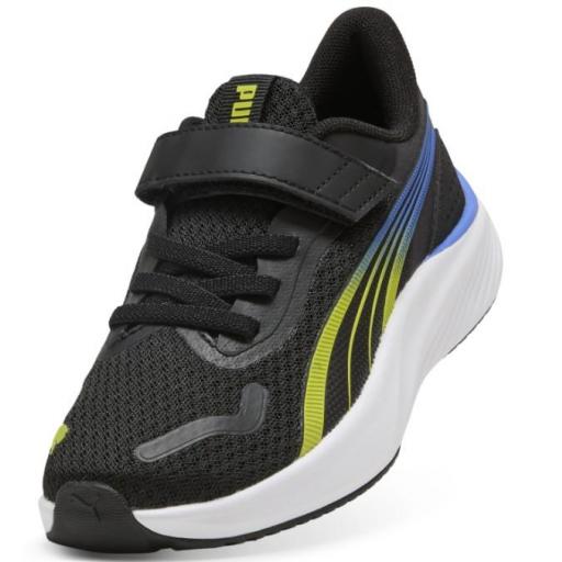 Zapatillas Puma Pounce Lite AC+ PS Negro/Amarillo/Azul [2]
