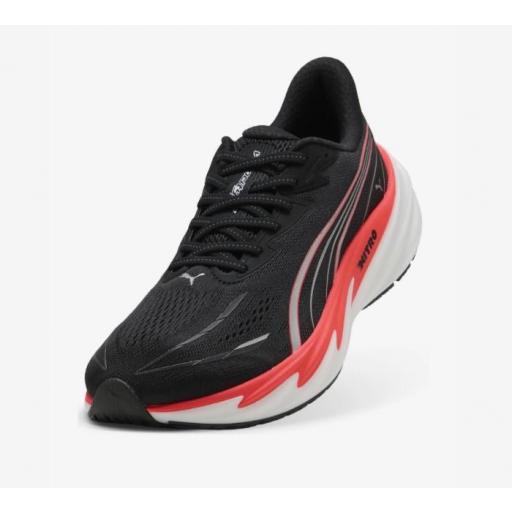 Zapatillas Puma Velocity Nitro 5 Negro/Rojo [1]