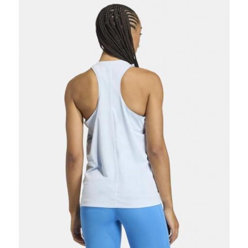 Camiseta Tirantes Adidas Iconic Tank W Azul [2]