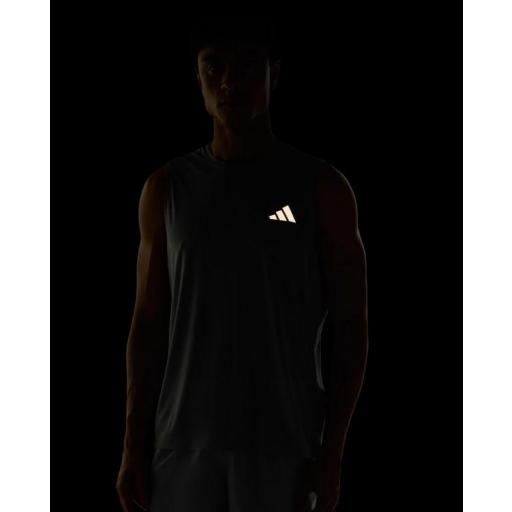 Camiseta Tirantes Adidas Run Ess Gris [2]