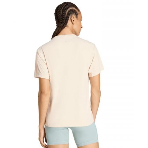 Camiseta Adidas Run Essentials Beige [2]