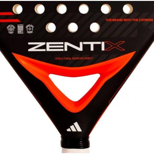 Pala Pádel Adidas Zenti X Negro/Naranja [2]