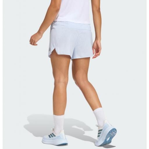 Pantalón Corto Adidas Run Ess W Azul [3]