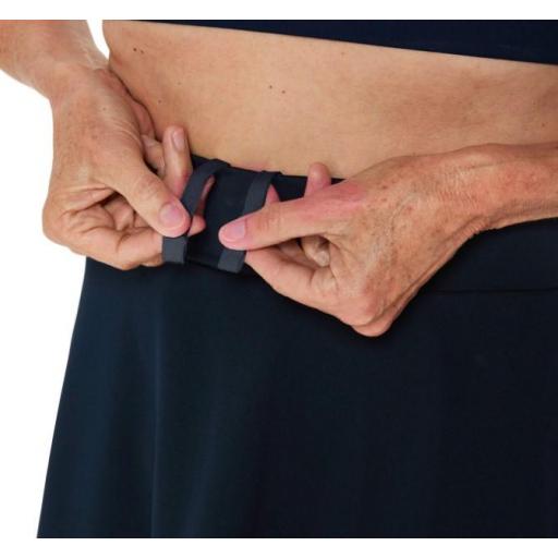 Falda Asics Court Skirt Azul Marino [3]