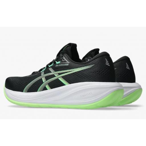 Zapatillas Asics Gel-Cumulus 28 Negro/Verde [2]