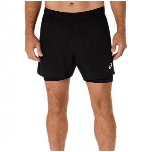 Pantalón Corto Con Malla Asics Core 2n1 5In Short