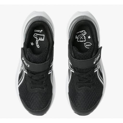 Zapatillas Asics Patriot 14 PS Velcro Negro/Blanco [2]