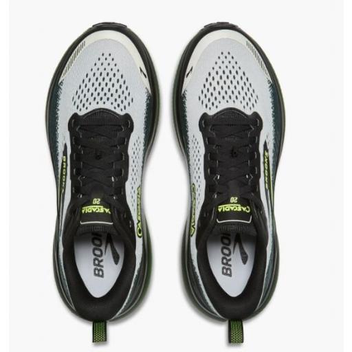 Zapatillas Brooks Cascadia 20 Gris/Negro/Verde [2]
