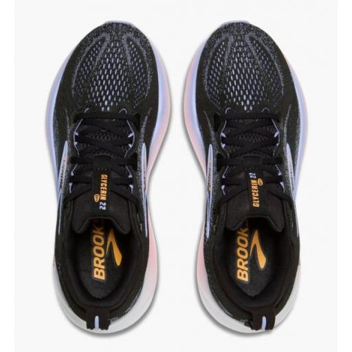 Zapatillas Brooks Glycerin 22 Mujer Negro/Morado [2]