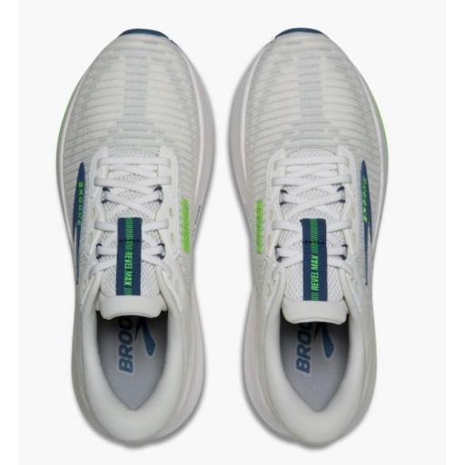 Zapatillas Brooks Revel MAX Blanco/Azul [2]