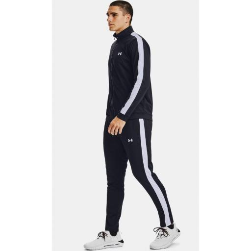Chándal Under Armour Rival Knit TS Negro/Blanco [1]