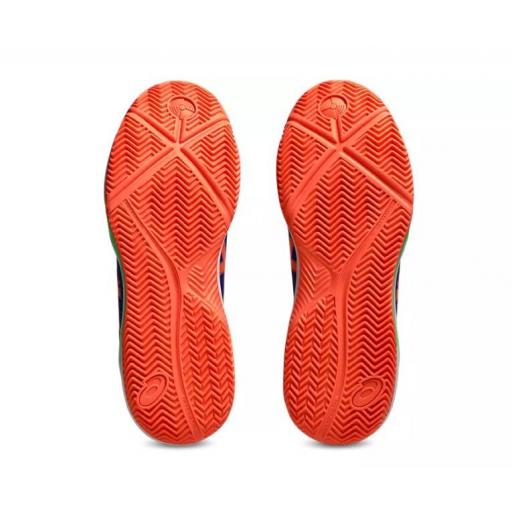 Zapatillas Asics Gel-Dedicate 8 Padel Azul/Naranja [3]
