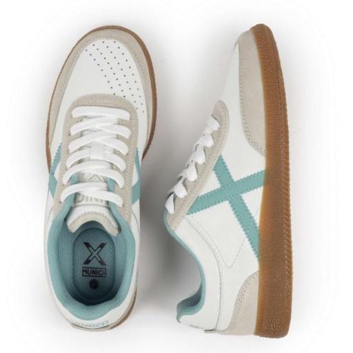 Zapatillas Munich Rumba WMN 12 Mujer Blanco/Marron [2]