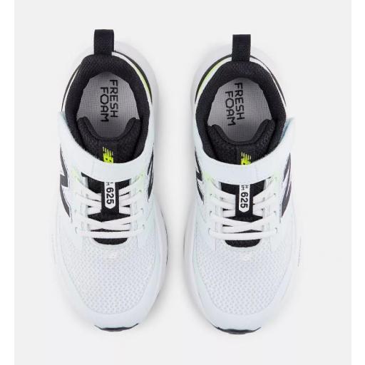 Zapatillas New Balance 625 Velcro Celeste/Amarillo [2]