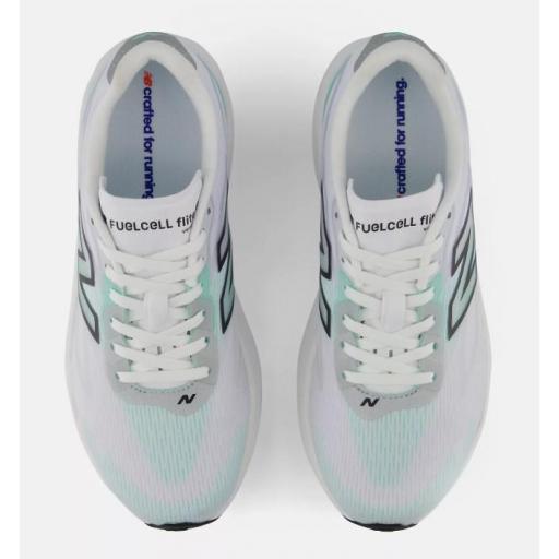 Zapatillas New Balance FuelCell Flite-R Blanco/Verde [2]