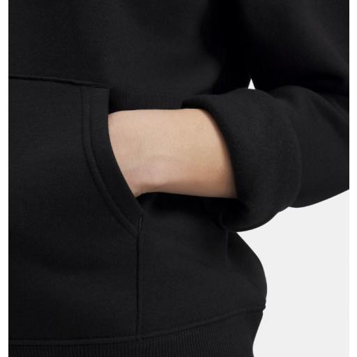 Sudadera Under Armour Rival FLC Hoodie Mujer Negro [1]