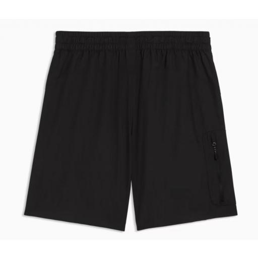 Puma Pantalón Corto PUMATEC Woven Cargo Negro [3]