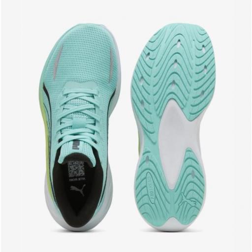 Zapatillas Puma Pounce Lite 2 Jr Verde Menta [3]
