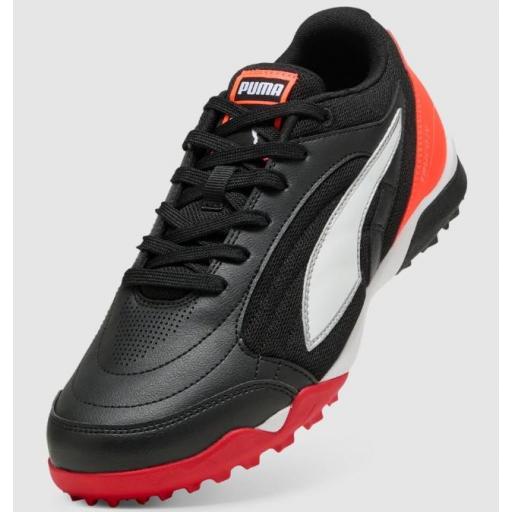Bota Fútbol Puma Truco IV Turf Negro/Naranja [2]