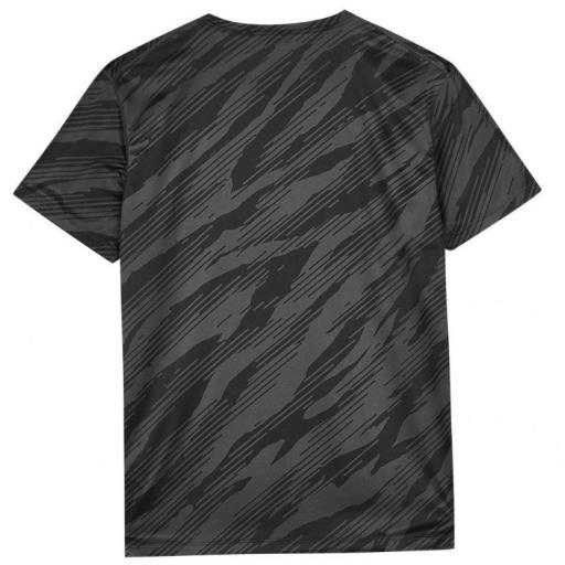 Camiseta Asics Core All Over Print Gris/Negro [1]