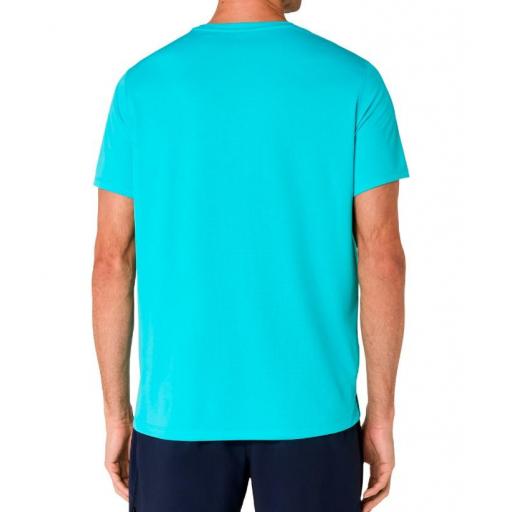 Camiseta Asics Core SS Top Turquesa [2]